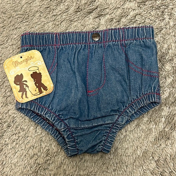 Wrangler Blue Denim Bloomers - Picture 1 of 4